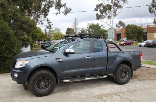 Ford Ranger Extra Cab  (2011 - 2022) Oval Steel Platform