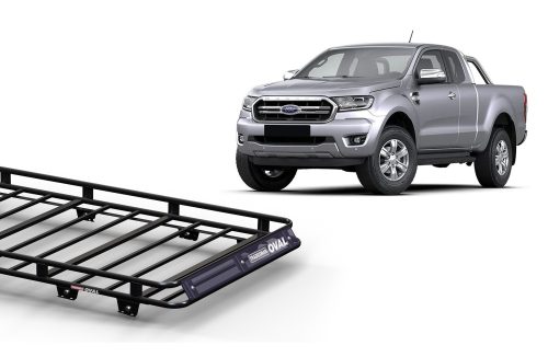 Thumbnail image of Ford Ranger Extra Cab (2011 - 2022) Oval Steel Platform