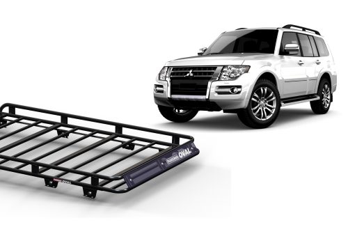 Thumbnail image of Mitsubishi Pajero LWB (2006 - Current) Oval Steel Platform