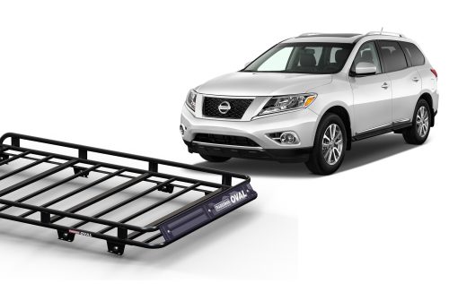 Thumbnail image of Nissan Pathfinder Wagon (2013 - 2022) Oval Steel Platform