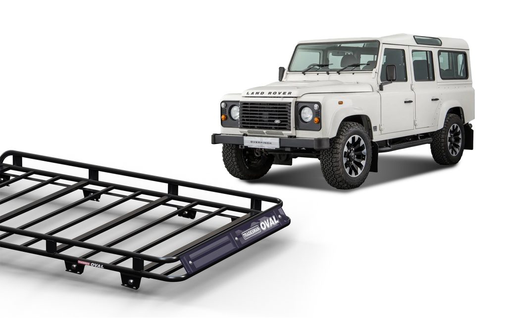 Land Rover Defender 110 LWB (11/84 - 2016) Oval Steel Platform - Wedgetail