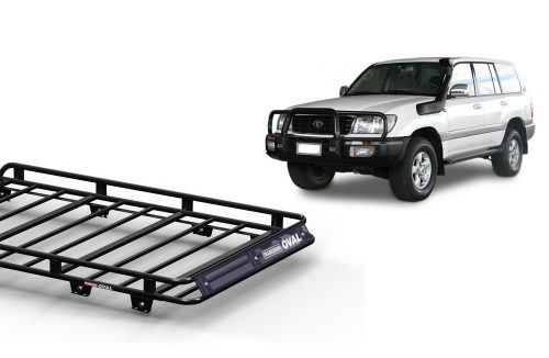 Thumbnail image of Toyota Landcruiser 100 LWB (04/98 - 10/07) Oval Steel Platform