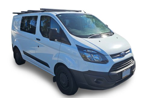 Ford Transit Custom SWB L/Roof (02/14 - 01/24) Trademax Crossbars x  3