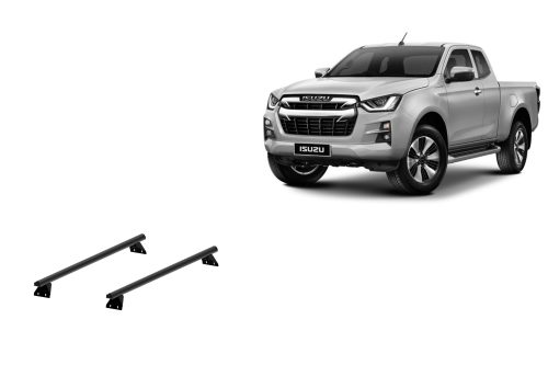 Thumbnail image of Isuzu D-max Extra Cab (2020 - Current) Trademax Crossbars x 2