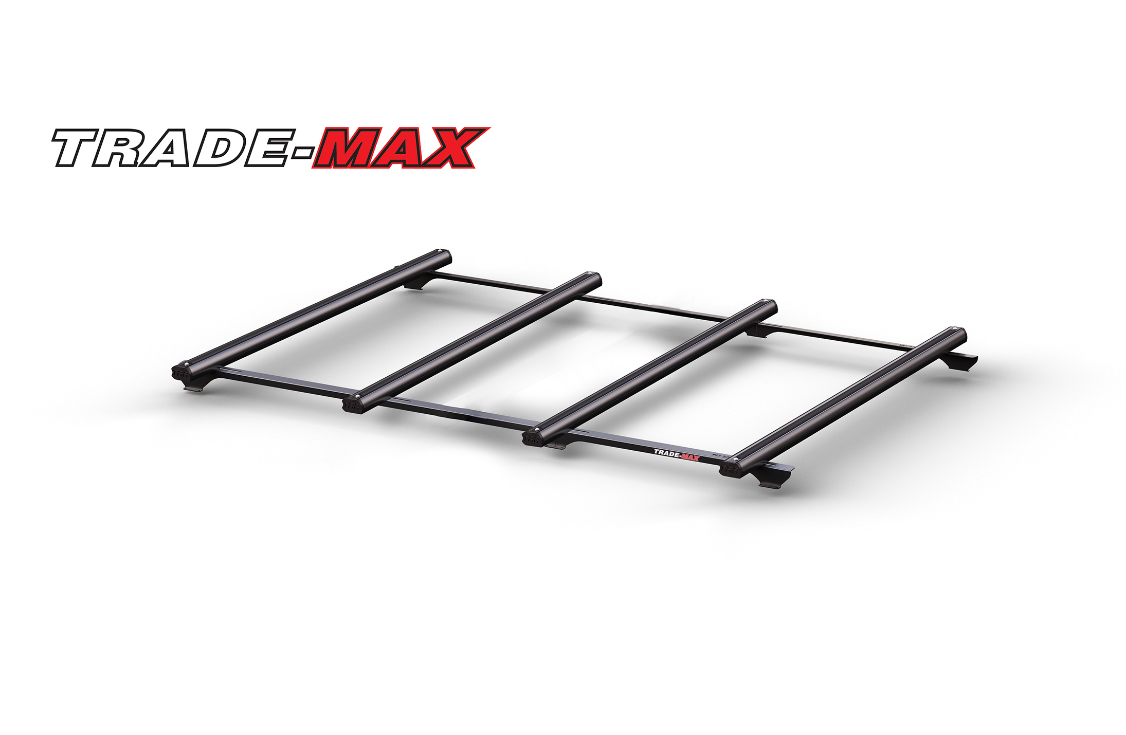 TM-VCR18L-41600_Hero.jpg Hero image of Volkswagen Crafter LWB H/roof (2018 - Current) Trademax Crossbars x 4