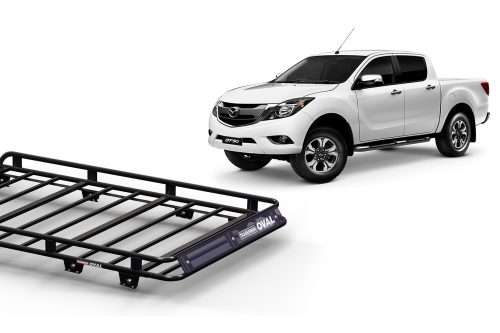 Thumbnail image of Mazda BT-50 UP Dual Cab 2011 - 05/20, OEM canopy roof rack