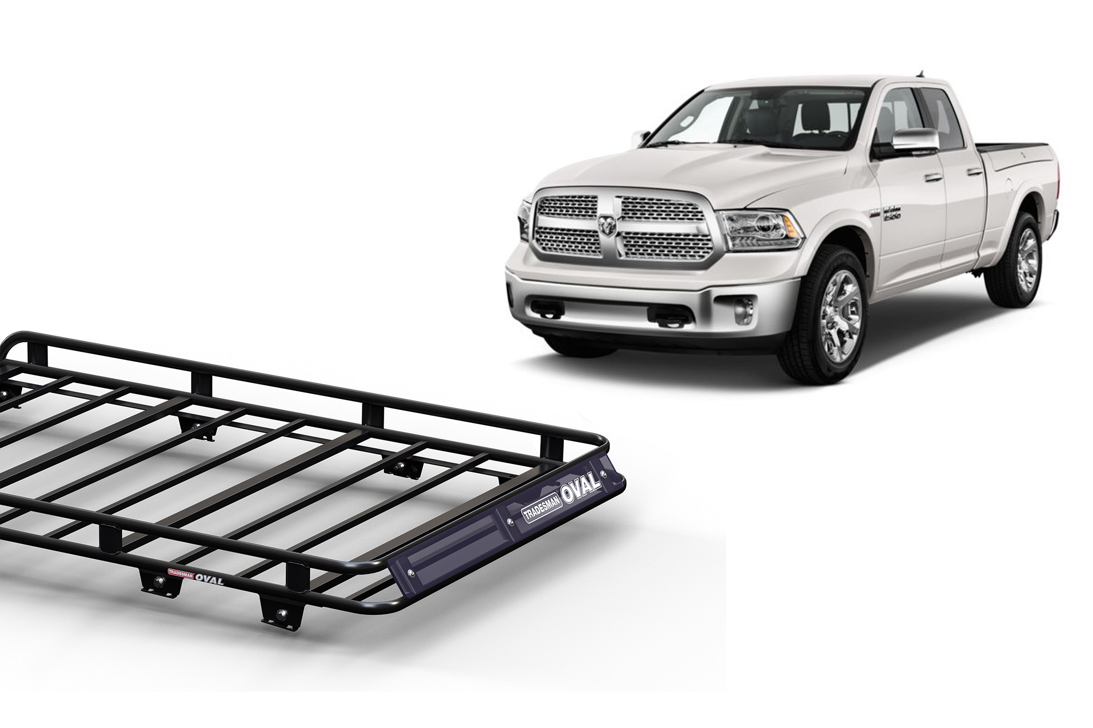 Thumbnail image of Ram 1500/2500 Quad Cab (2009 - Current) Oval Steel Platform