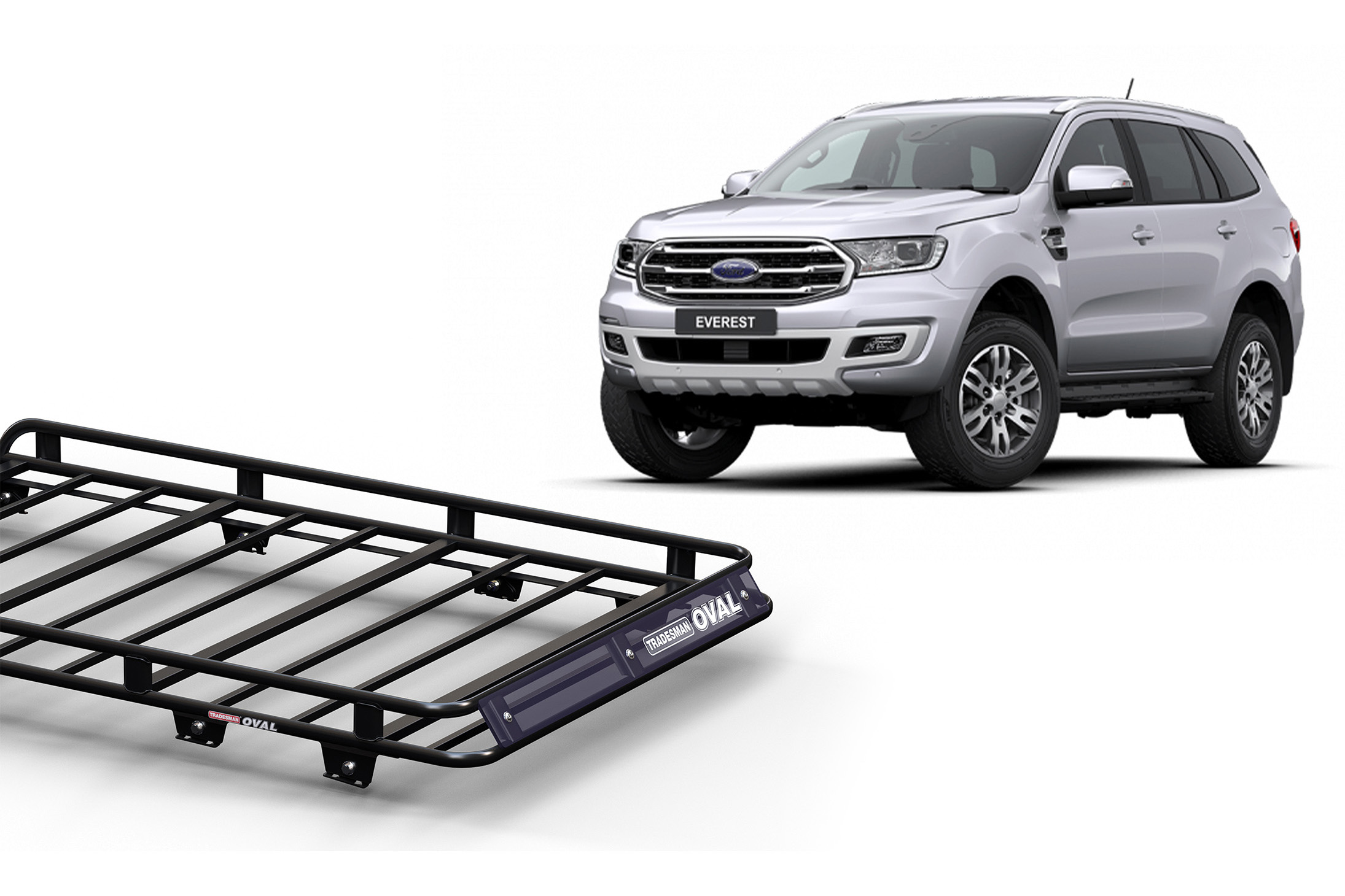 Thumbnail image of Ford Everest Wagon (2015 - 2022) Oval Steel Platform