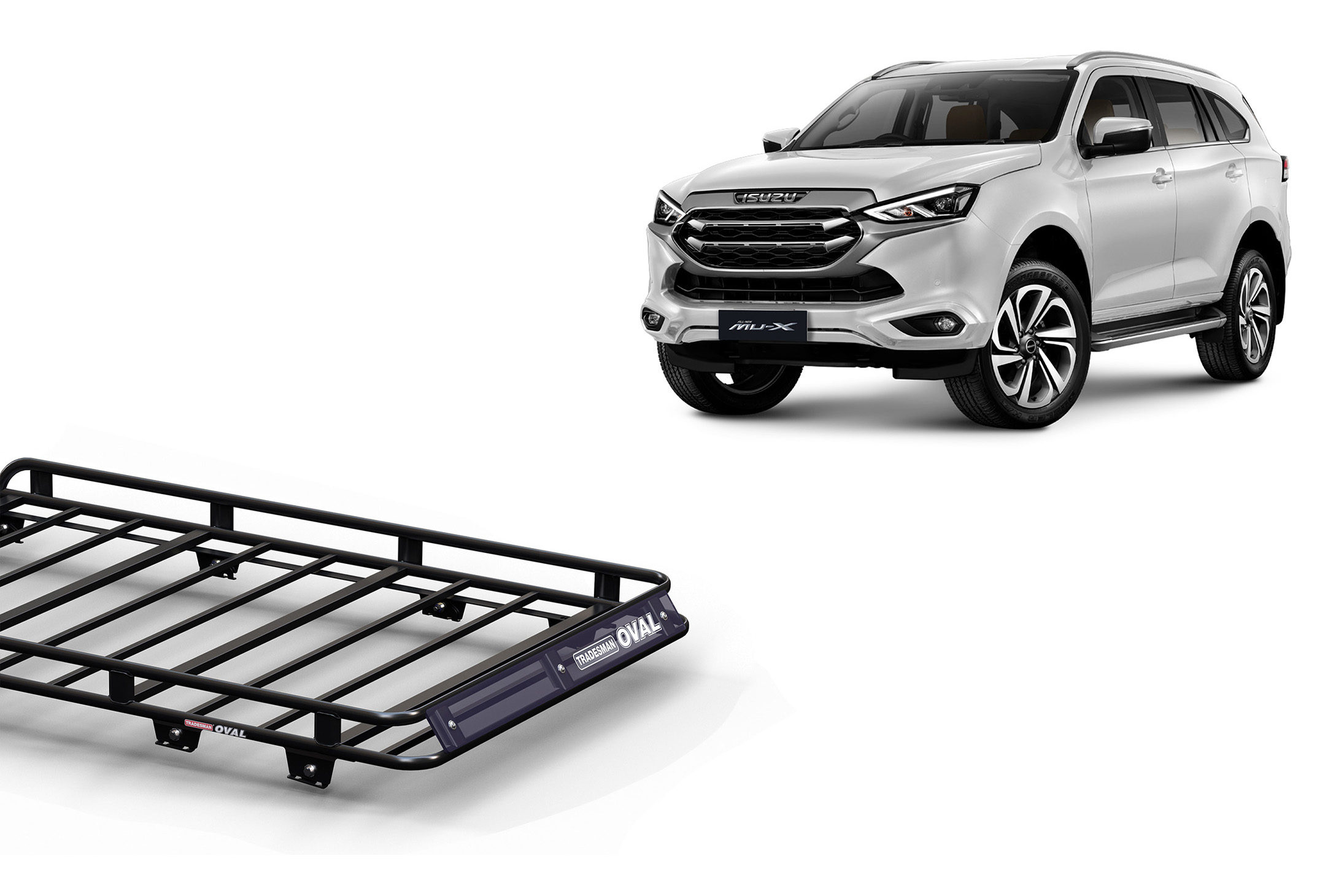 Thumbnail image of Isuzu Mu-x Wagon (08/21 - Current) Oval Steel Platform