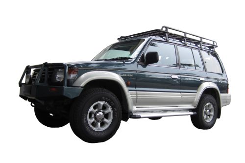 Mitsubishi Pajero LWB  (1983 - 04/91) Oval Steel Platform