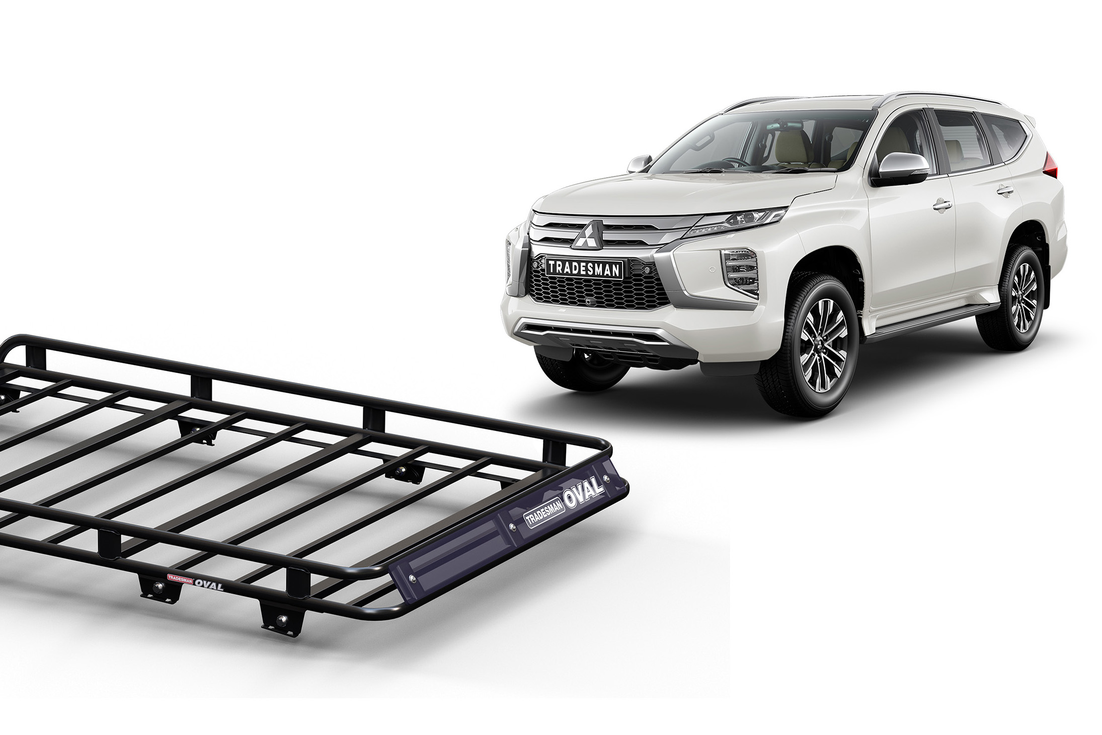 Thumbnail image of Mitsubishi Pajero Sport Wagon (2015 - Current) Oval Steel Platform