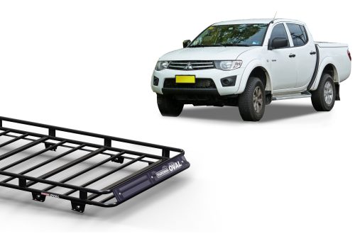 Thumbnail image of Mitsubishi Triton Dual Cab (07/06 - 03/15) Oval Steel Platform