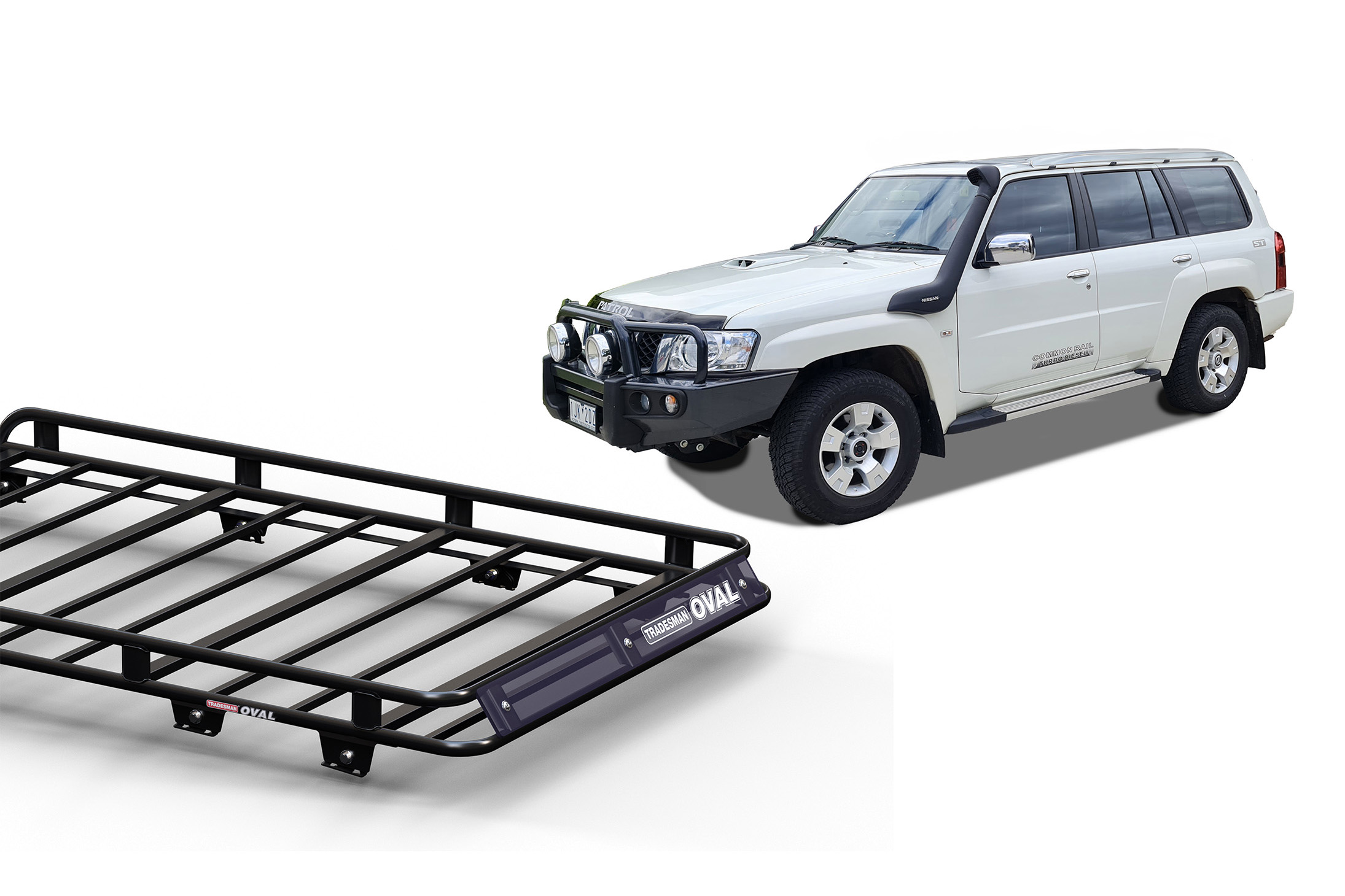 Thumbnail image of Nissan Patrol LWB (12/97 - 04/17) Oval Steel Platform