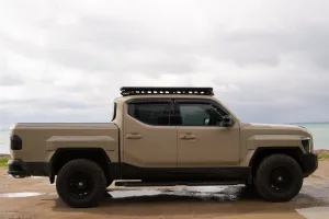 Kia Tasman - Wedgetail Adventure Roof Rack - Side Profile