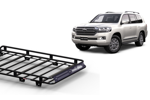 Thumbnail image of Toyota Landcruiser 200 LWB (2007 - 03/21) Oval Steel Platform