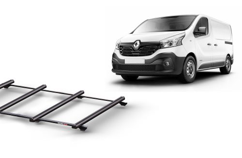 Thumbnail image of Renault Trafic SWB (09/14 - Current) Trademax Crossbars x 3