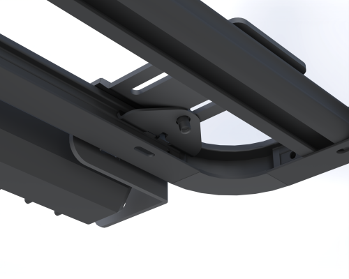 Mount image of Wedgetail Adventure Accessory Wedgetail Lightbar Bracket Crossbar / Platform Mount