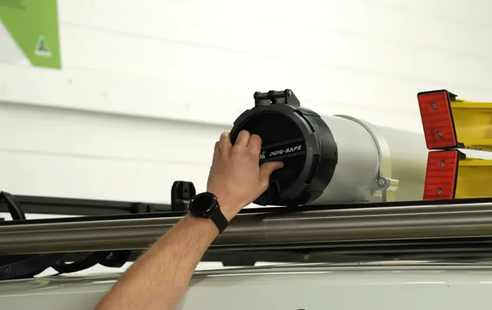 Fitting the Wedgetail Trade Conduit Carrier to a HiAce van