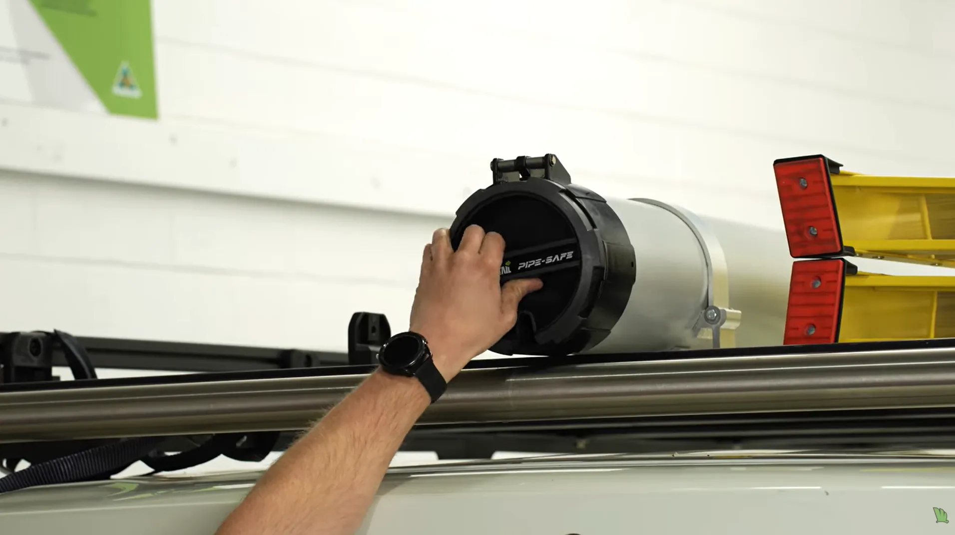 Fitting the Wedgetail Trade Conduit Carrier to a HiAce van