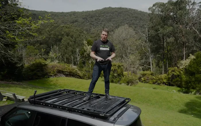 Josh showing how to use the Wedgetail HEX-MESH panels