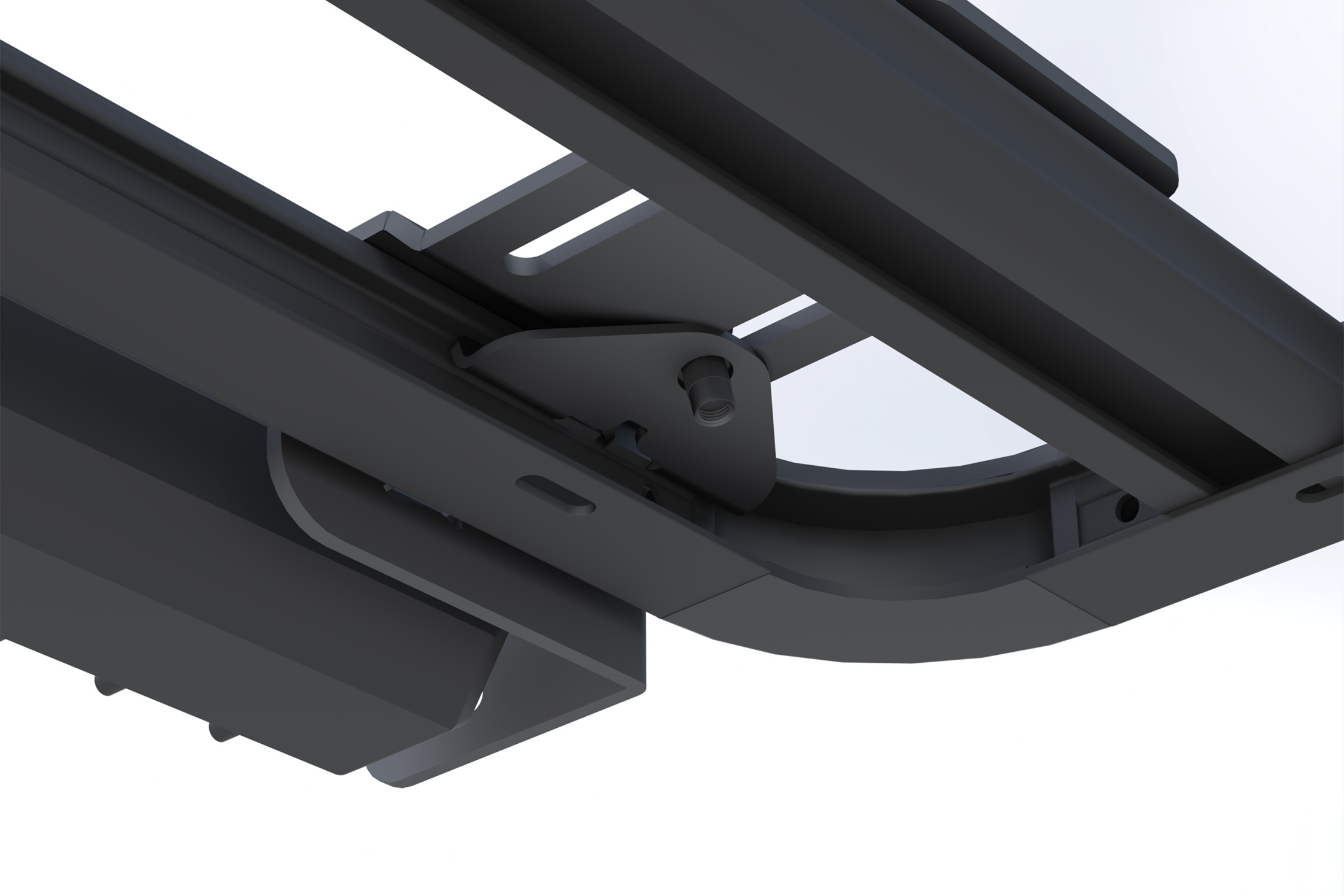 PD-WTA-LBCUV_Angle.jpg Angle image of Wedgetail Adventure Accessory Wedgetail Ultra Vision Lightbar Bracket