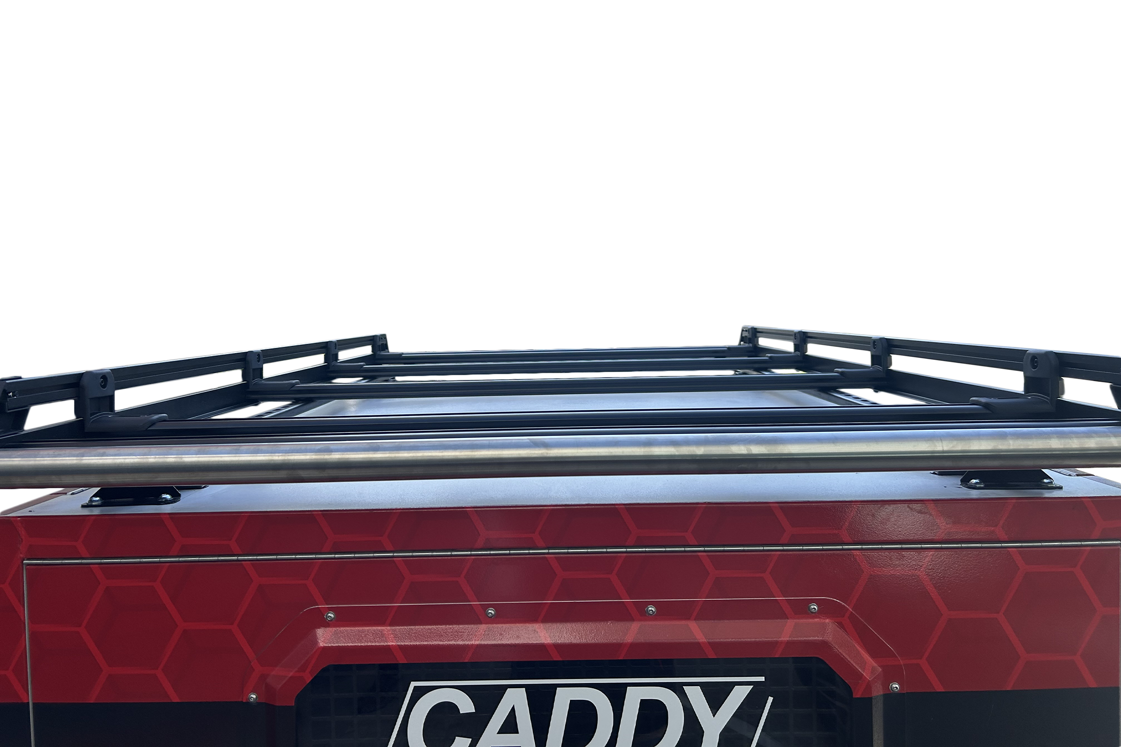 RW-EXCAD-2714_Front.png Front image of Wedgetail Trade Service Body Combination Kit To Suit Extra Cab Canopy Roof Rack