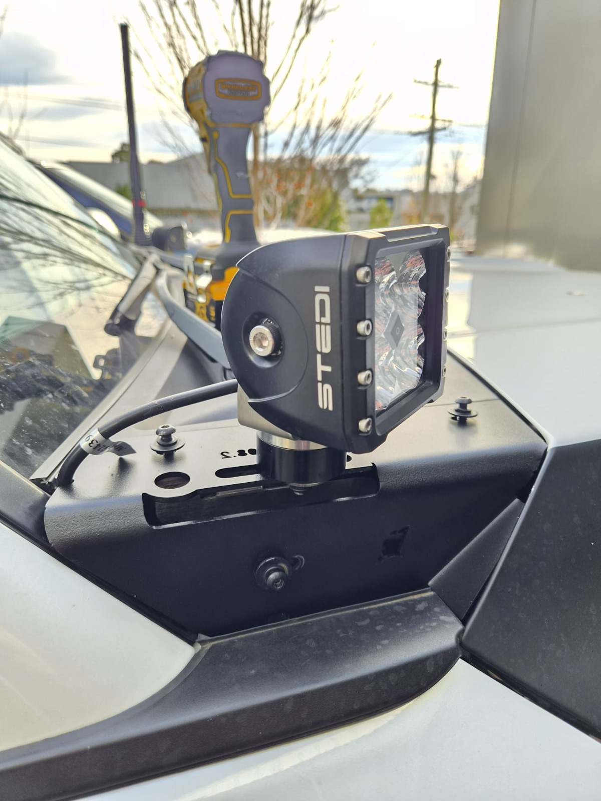 Thumbnail image of Toyota Prado 250 B Bonnet Aerial / Light Mount - Driver Side